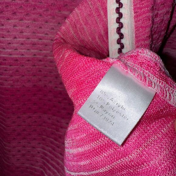 Misook Pink Ombre Textured Knit Open Front Cardi with contrast trim Size 1X NWOT - Picture 4 of 6